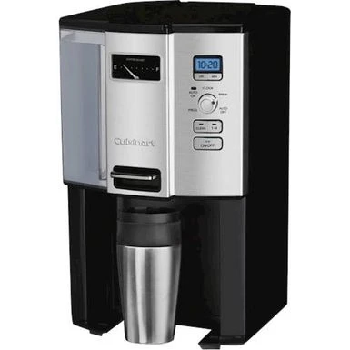 Cuisinart - 12-Cup Coffee Maker - Black/Stainless - Image 2