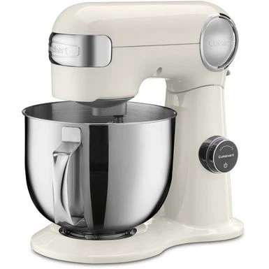Cuisinart 5.5 Quart Precision Pro Digital Stand Mixer - Cream - Image 2