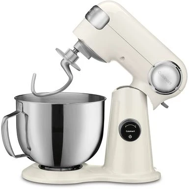 Cuisinart 5.5 Quart Precision Pro Digital Stand Mixer - Cream - Image 5