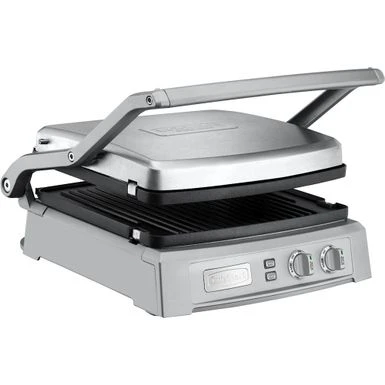 Cuisinart - Griddler Deluxe Electric Griddle - Stainless Steel - Image 10