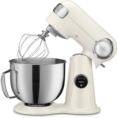 Cuisinart 5.5 Quart Precision Pro Digital Stand Mixer - Cream - Image 7