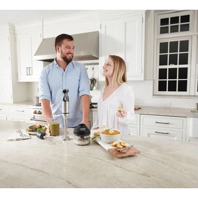 Cuisinart - Smart Stick Variable Speed Hand Blender - Silver - Image 2