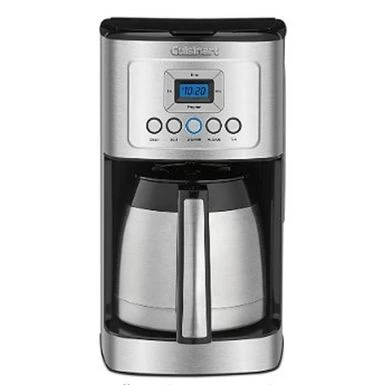 Cuisinart - Perfect Temp 12 Cup Coffeemaker - Black/Stainless - Image 4
