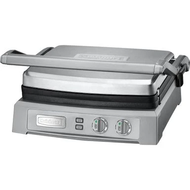 Cuisinart - Griddler Deluxe Electric Griddle - Stainless Steel - Image 2