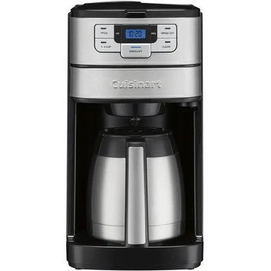 Cuisinart Automatic Grind & Brew 10-Cup Thermal Coffeemaker - Black/Stainless