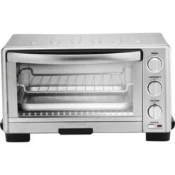 Cuisinart - 6-Slice Toaster Oven With Broiler - Stainless Steel