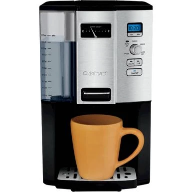 Cuisinart - 12-Cup Coffee Maker - Black/Stainless - Image 4