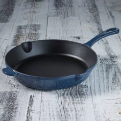 Cuisinart Chef's Classic 10" Enameled Cast Iron Skillet CI22-24BG - Blue