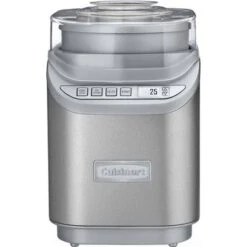 Cuisinart - Cool Creations 2-Quart Ice Cream Maker - Brushed Chrome