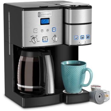 Cuisinart - Coffee Center 12-Cup Coffee Maker With Water Filtration - Black/Stainless - Image 12
