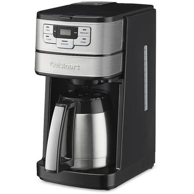 Cuisinart Automatic Grind & Brew 10-Cup Thermal Coffeemaker - Black/Stainless - Image 2