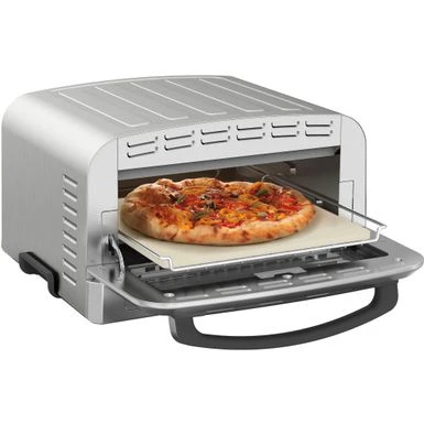 Cuisinart - Indoor Pizza Oven - Silver - Image 9