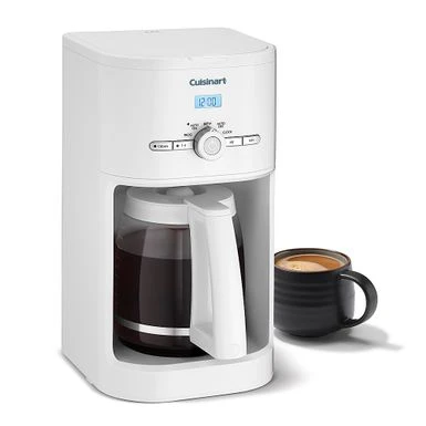 Cuisinart - Classic 12-Cup Coffeemaker - White - Image 3