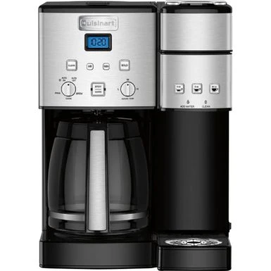Cuisinart - Coffee Center 12-Cup Coffee Maker With Water Filtration - Black/Stainless