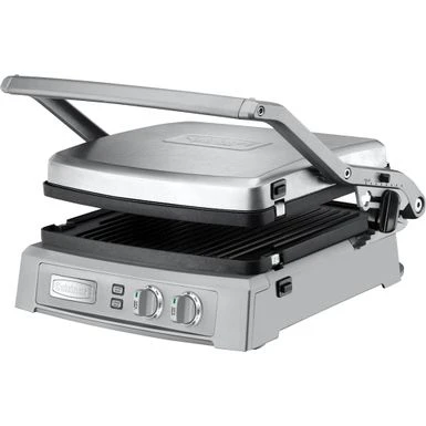 Cuisinart - Griddler Deluxe Electric Griddle - Stainless Steel - Image 9