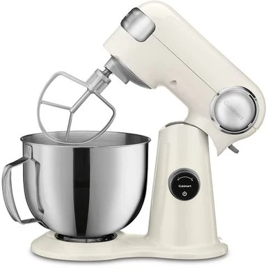 Cuisinart 5.5 Quart Precision Pro Digital Stand Mixer - Cream - Image 6