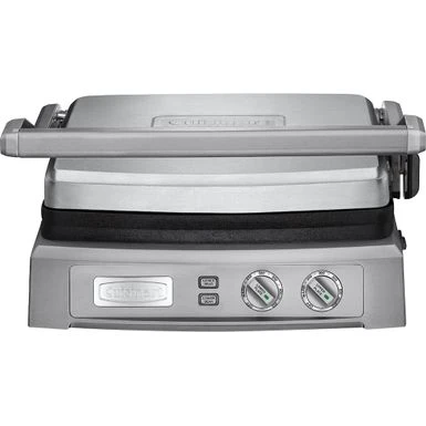 Cuisinart - Griddler Deluxe Electric Griddle - Stainless Steel - Image 11