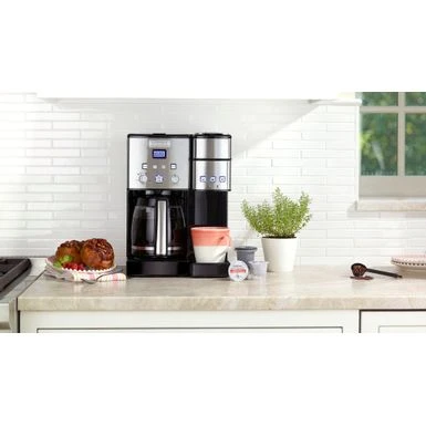 Cuisinart - Coffee Center 12-Cup Coffee Maker With Water Filtration - Black/Stainless - Image 14