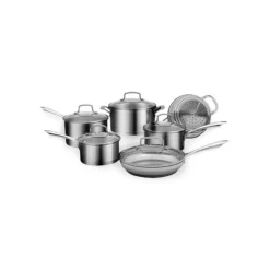 Cuisinart Professional Series Stainless Steel 11-Piece Cookware Set