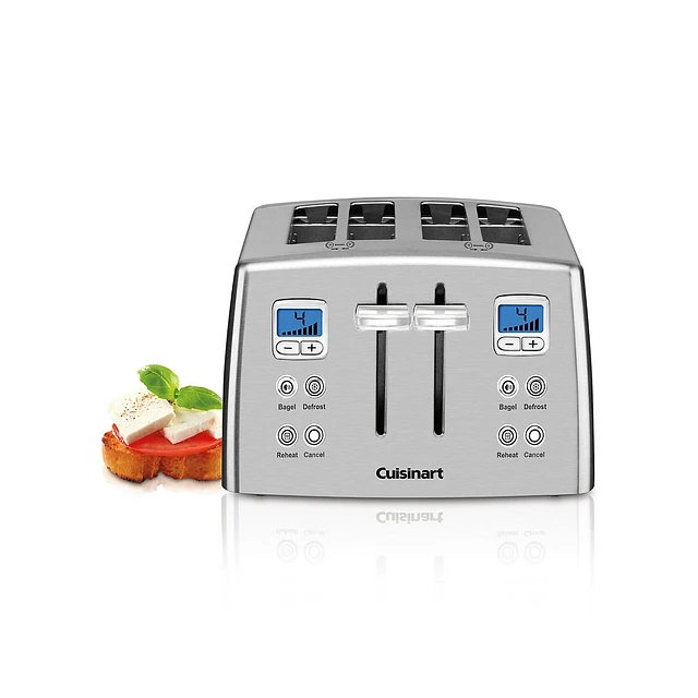 Cuisinart Bianca Elite 4-Slice Countdown Mechanical Toaster CPT-435WC
