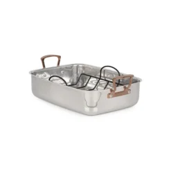Cuisinart Metal Expressions Stainless Steel Roaster With Non-Stick V-Rack