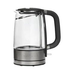 Cuisinart Black Stainless Steel & Glass Cordless Kettle GK-17BKSC