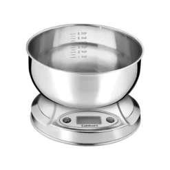 Cuisinart 2-Piece Kitchen Scale & Removable Bowl​ Set KS-O6BC