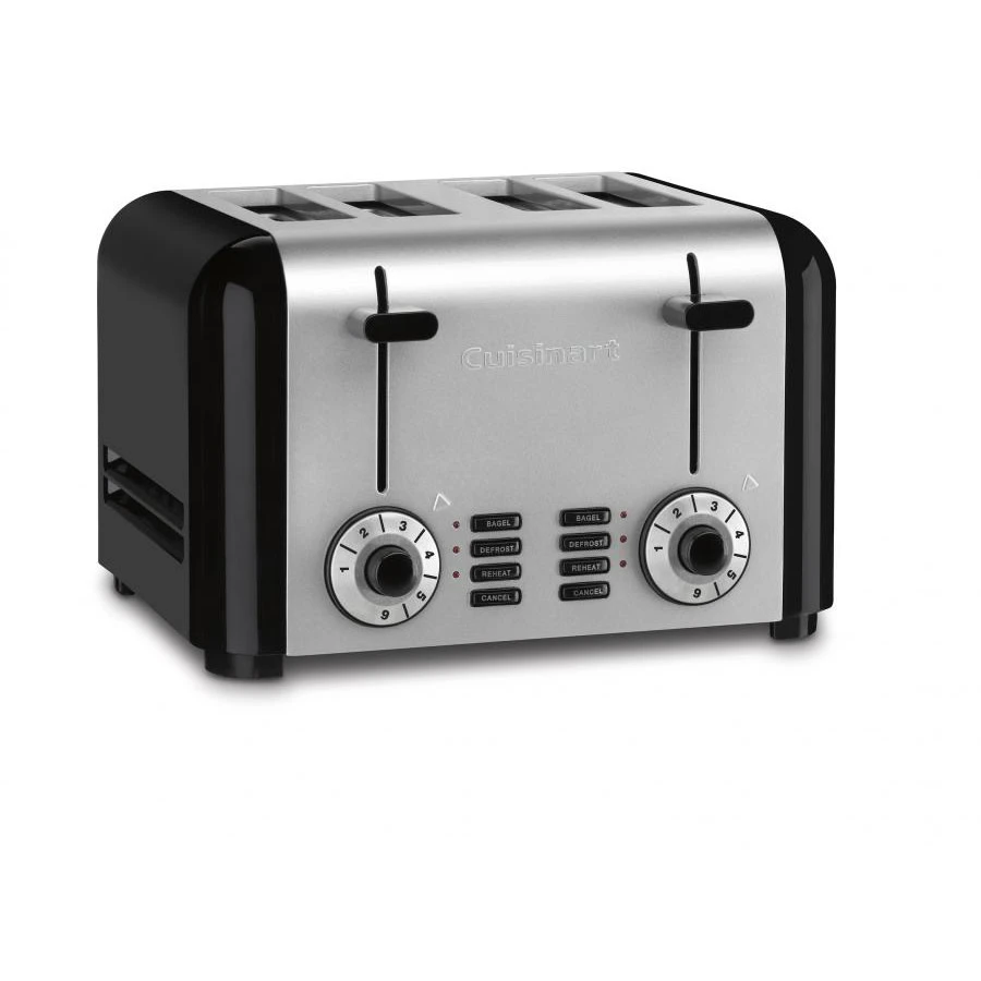 Cuisinart 4-Slice Brushed Stainless Hybrid Toaster - Image 2