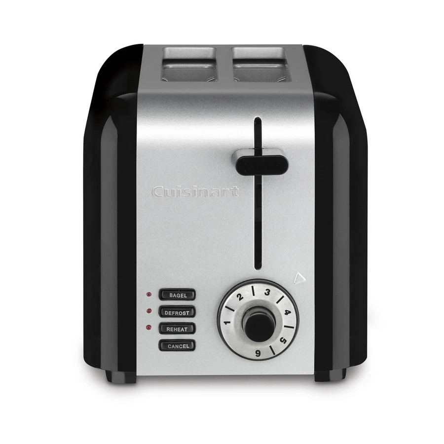 Cuisinart 2-Slice Brushed Stainless Hybrid Toaster