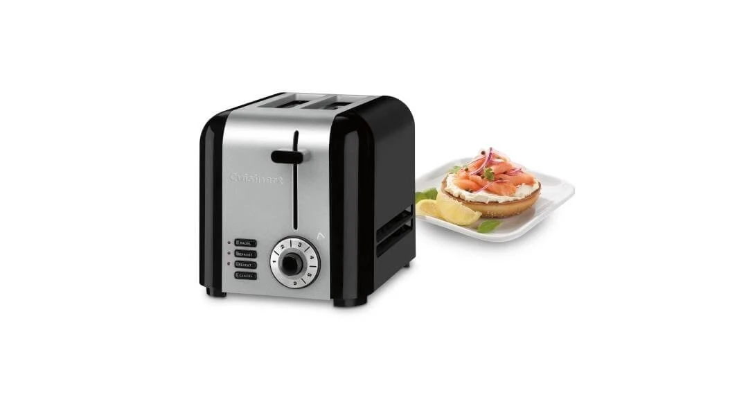 Cuisinart 2-Slice Brushed Stainless Hybrid Toaster - Image 4
